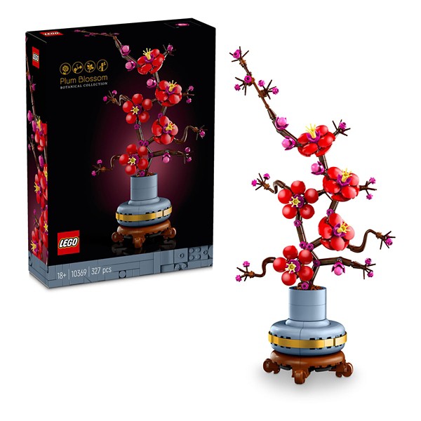LEGO Botanical Plum Blossom Flower Decor Display Set 10369 Building Set