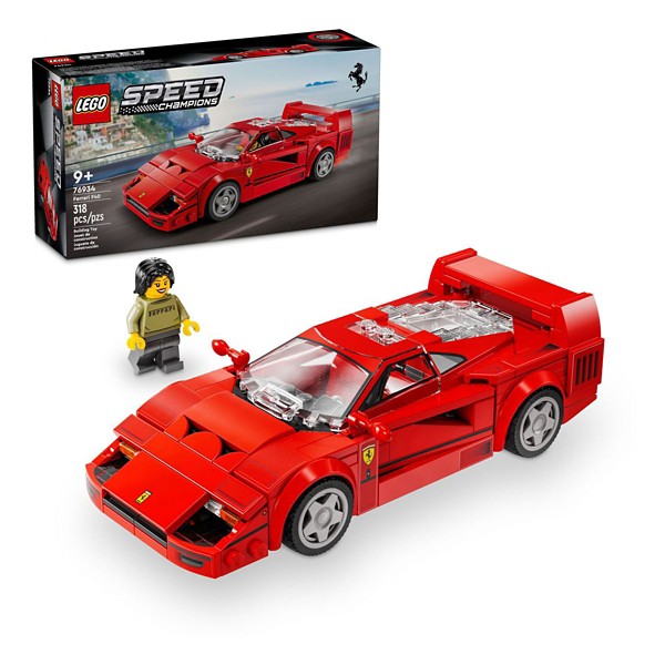 LEGO Speed Champions Ferrari F40 Supercar Building Set 76934