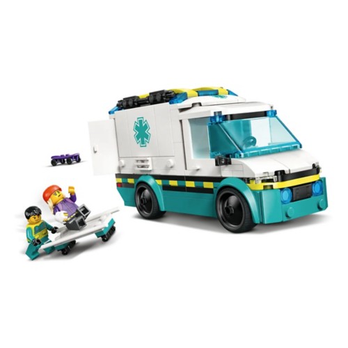 LEGO City Emergency Ambulance 60451 Building Set - Primary Image