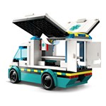 LEGO City Emergency Ambulance 60451 Building Set - Thumbnail 4 of 9