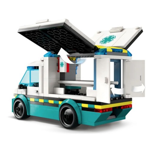 LEGO City Emergency Ambulance 60451 Building Set - Primary Image