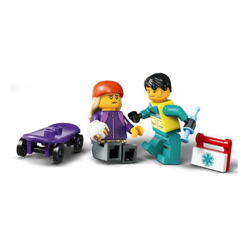 LEGO City Emergency Ambulance 60451 Building Set - Primary Image