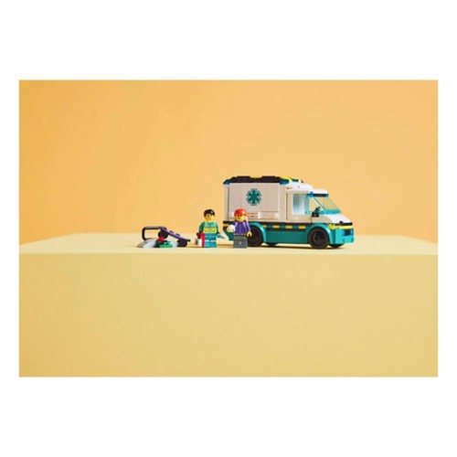 LEGO City Emergency Ambulance 60451 Building Set - Primary Image