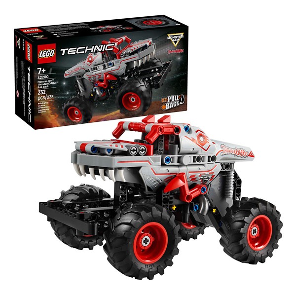LEGO Technic Monster Jam ThunderROARus Pull-Back 42200 Building Set