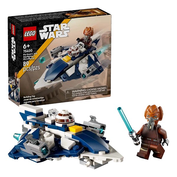 LEGO Star Wars Plo Koon's Jedi Starfighter Microfighter 75400 Building Set