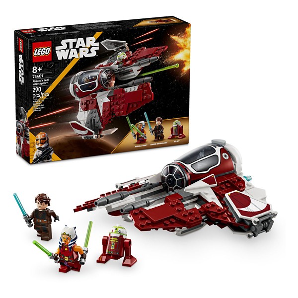 LEGO Star Wars Ahsoka's Jedi Interceptor 75401 Building Set