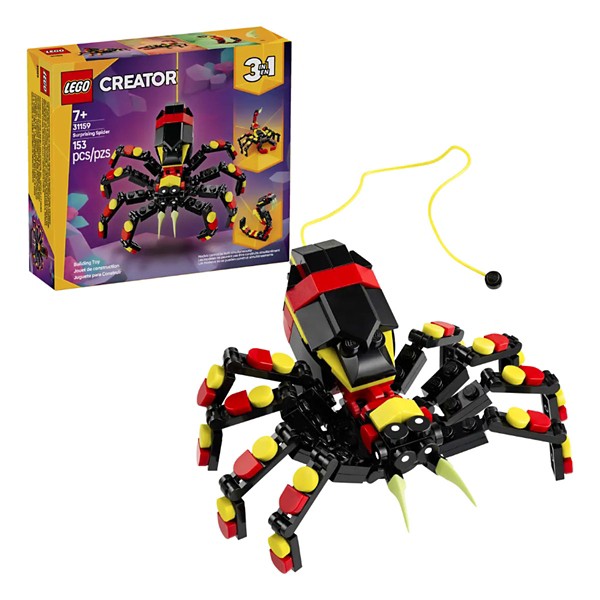 LEGO Creator 3in1 Wild Animals Surprising Spider 31159 Building Set