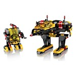 LEGO Icons Blacktron Renegade10355 Building Set - Thumbnail 4 of 12