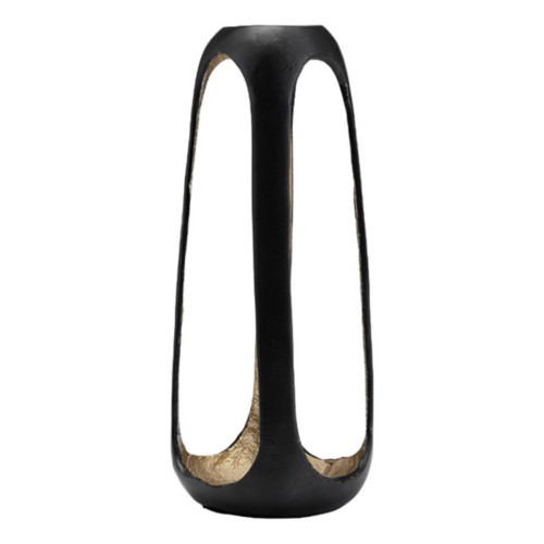 Sagebrook Home 18" Matte Black Open Vase - Primary Image
