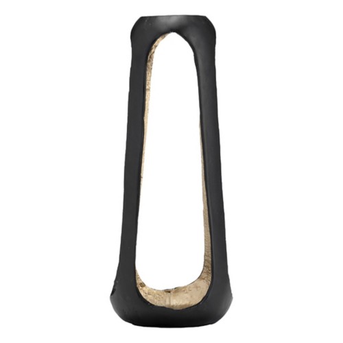 Sagebrook Home 18" Matte Black Open Vase - Primary Image