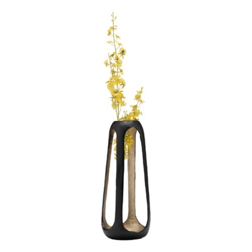 Sagebrook Home 18" Matte Black Open Vase - Primary Image