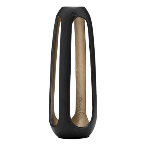 Sagebrook Home 18" Matte Black Open Vase - Primary Image
