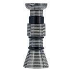 Sagebrook Home 12" Dotted Pillar Candle Holder - Thumbnail 2 of 5
