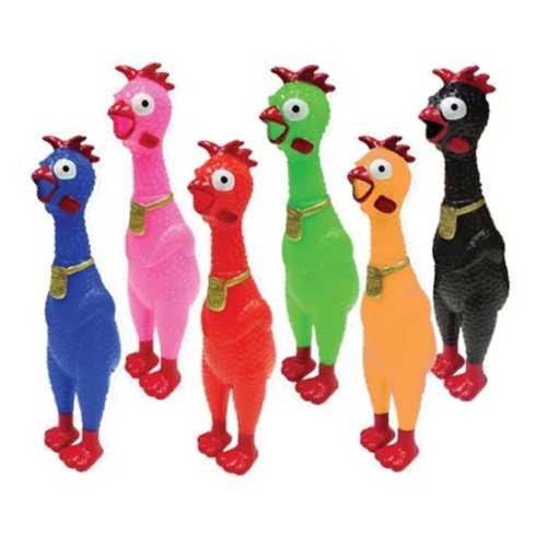 Animolds Squeeze Me Rubber Chicken