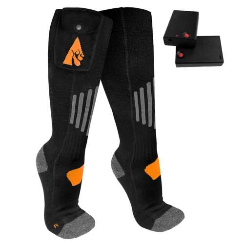 Adult ActionHeat Wool 3.7V Rechargeable Heated Knee High Winter Socks Knee High Socks