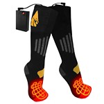 ActionHeat AA Cotton Battery Heated Knee High Hunting Socks - Thumbnail 1 of 12