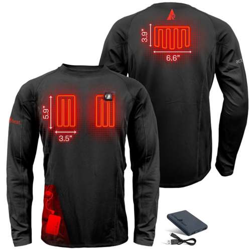 Men's ActionHeat 5V Heated Long Sleeve Base Layer
