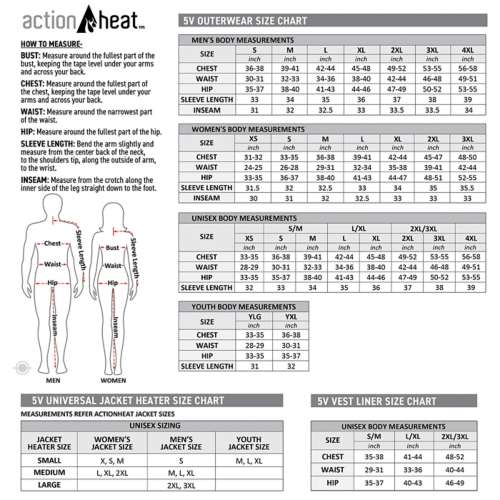 Men's ActionHeat 5V Heated Long Sleeve Base Layer