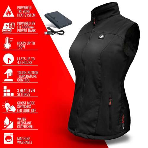 Massage heating vest - 3 temperature modes and 3 massage modes