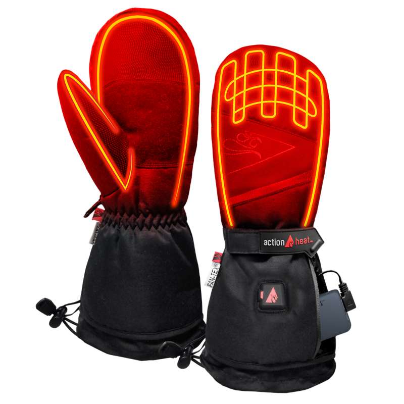 Women's ActionHeat 5V Battery Heated Mittens