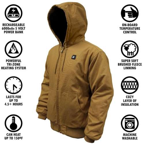 Carhartt jacket outlet heated