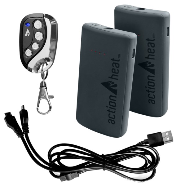 ActionHeat 3.7V 2200maH Rechargeable Battery Kit for Socks - ActionHeat