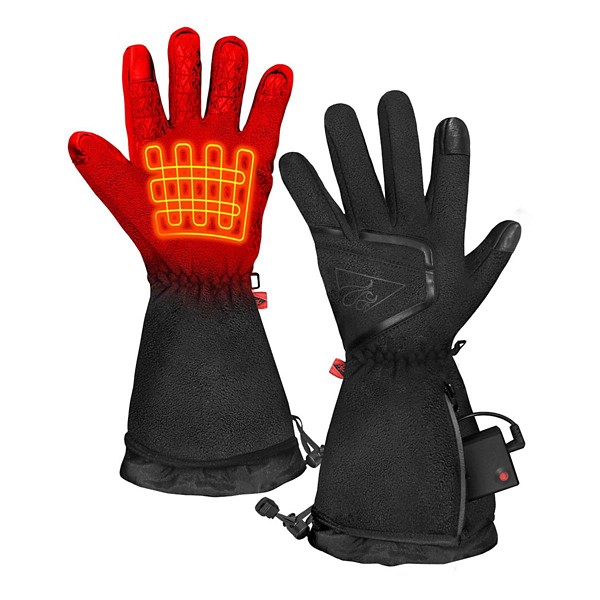 Men's ActionHeat AA Fleece 2.0 Gloves S/M Black