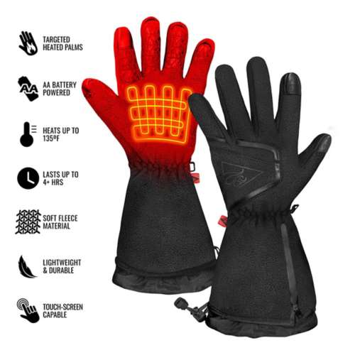 Men's ActionHeat AA Fleece 2.0 Heated Gloves