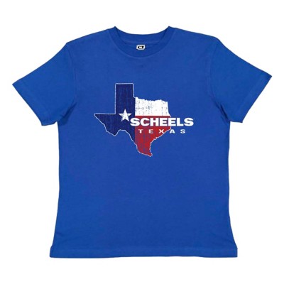 Kids' ERLEBNISWELT-FLIEGENFISCHEN Texas State Flag T-Shirt