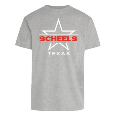 Men's ERLEBNISWELT-FLIEGENFISCHEN Texas Star Outline T-Shirt