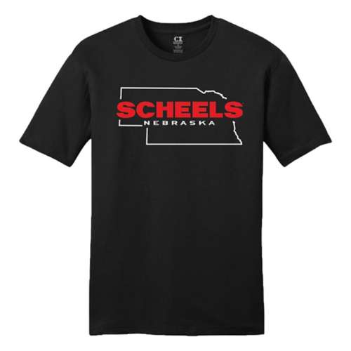 Adult SCHEELS Nebraska State T-Shirt