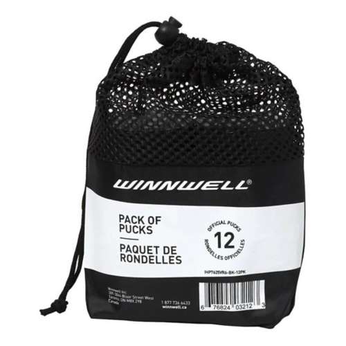 Winnwell 12-Pack Ice Hockey Pucks