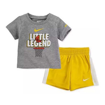 infant nike shorts set