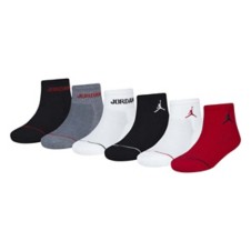 Little Kids' Nike Performance Basic 6 Pack Crew Socks