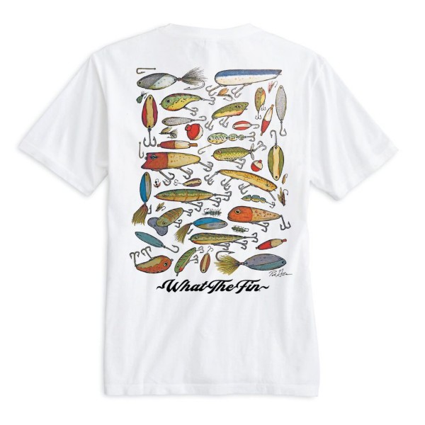 WHAT THE FIN Men's  Lures T-Shirt