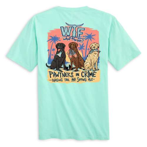 Men's What The Fin Pawtners In Crime T-Shirt