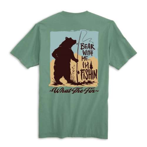Men's What The Fin Bear With Me T-Shirt