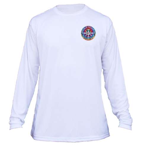 Men's What The Fin 2 Tail Circle Long Sleeve T-Shirt
