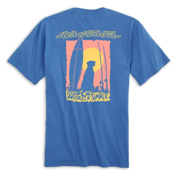 WHAT THE FIN Men's  Dog Daze T-Shirt