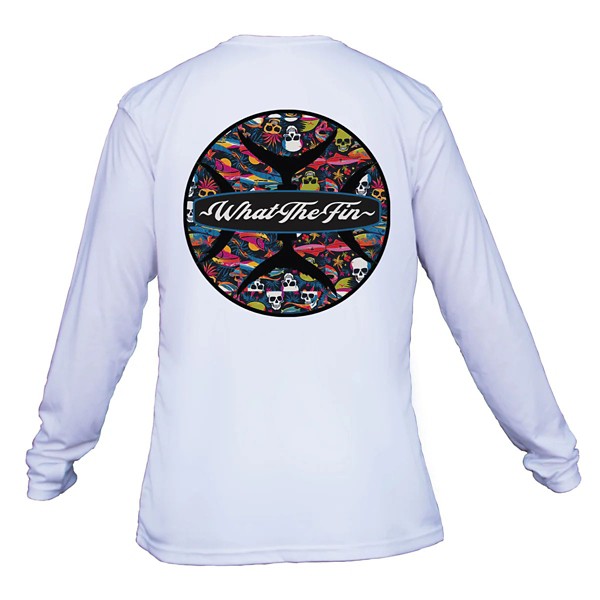 Men's What The Fin Deadicated Mariner Performance Long Sleeve T-Shirt - What The Fin