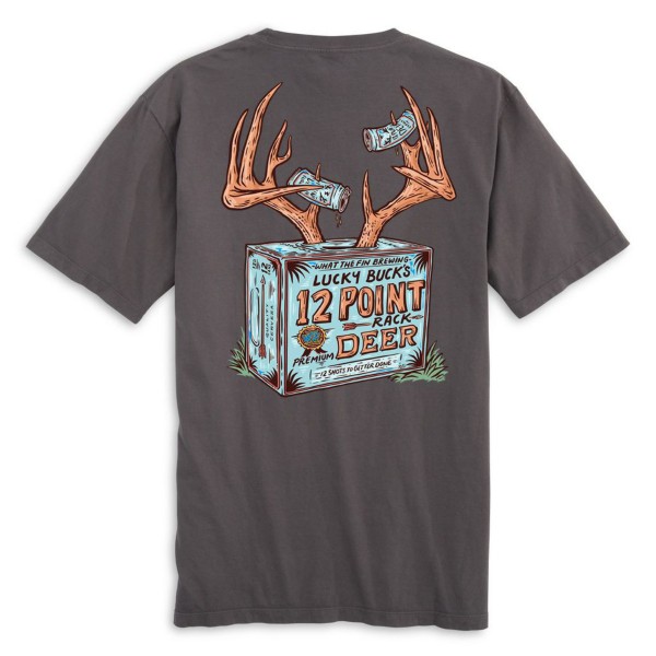 WHAT THE FIN Men's  Lucky Bucks T-Shirt
