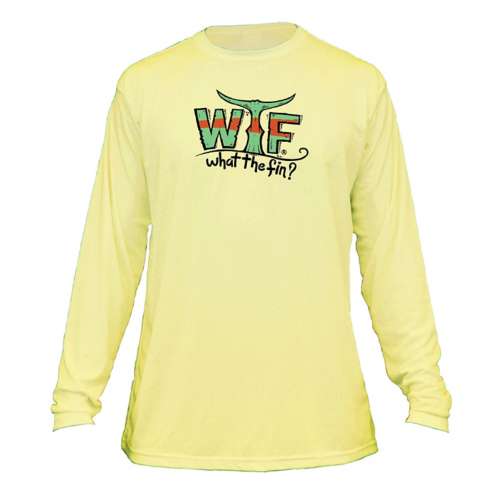 Men's What The Fin Day of Fin Surf Unisex Performance Long Sleeve T-Shirt