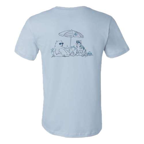 Men's Swannies Beach Golf T-Shirt