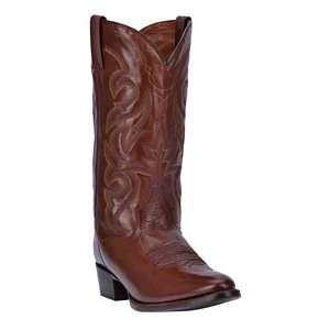 Texas Country Western Cowboy Mens Fat Brown 41 & 43 Boot Boots