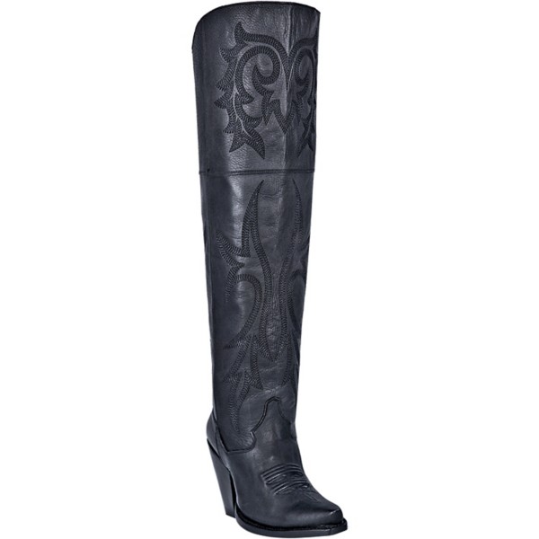 Women’s Dan Post Jilted Western Boots 9.5 Black