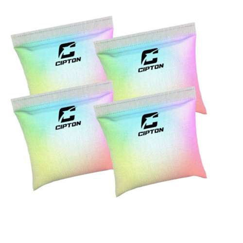 Cipton Sports Light Up LED Cornhole bags Feminine 4 Pack