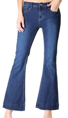 Girls' Grace In LA PLAin Slim Fit Flare Jeans