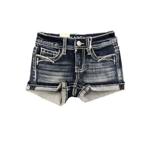 Girls' Grace In LA Embossed Pocket ans jean Shorts