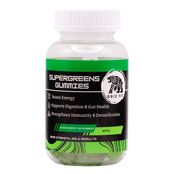 Griz Fit Supergreen Gummies