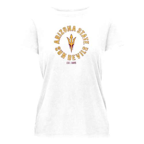 Camp David Women's Arizona State Sun Devils Circle Mascot T-Shirt